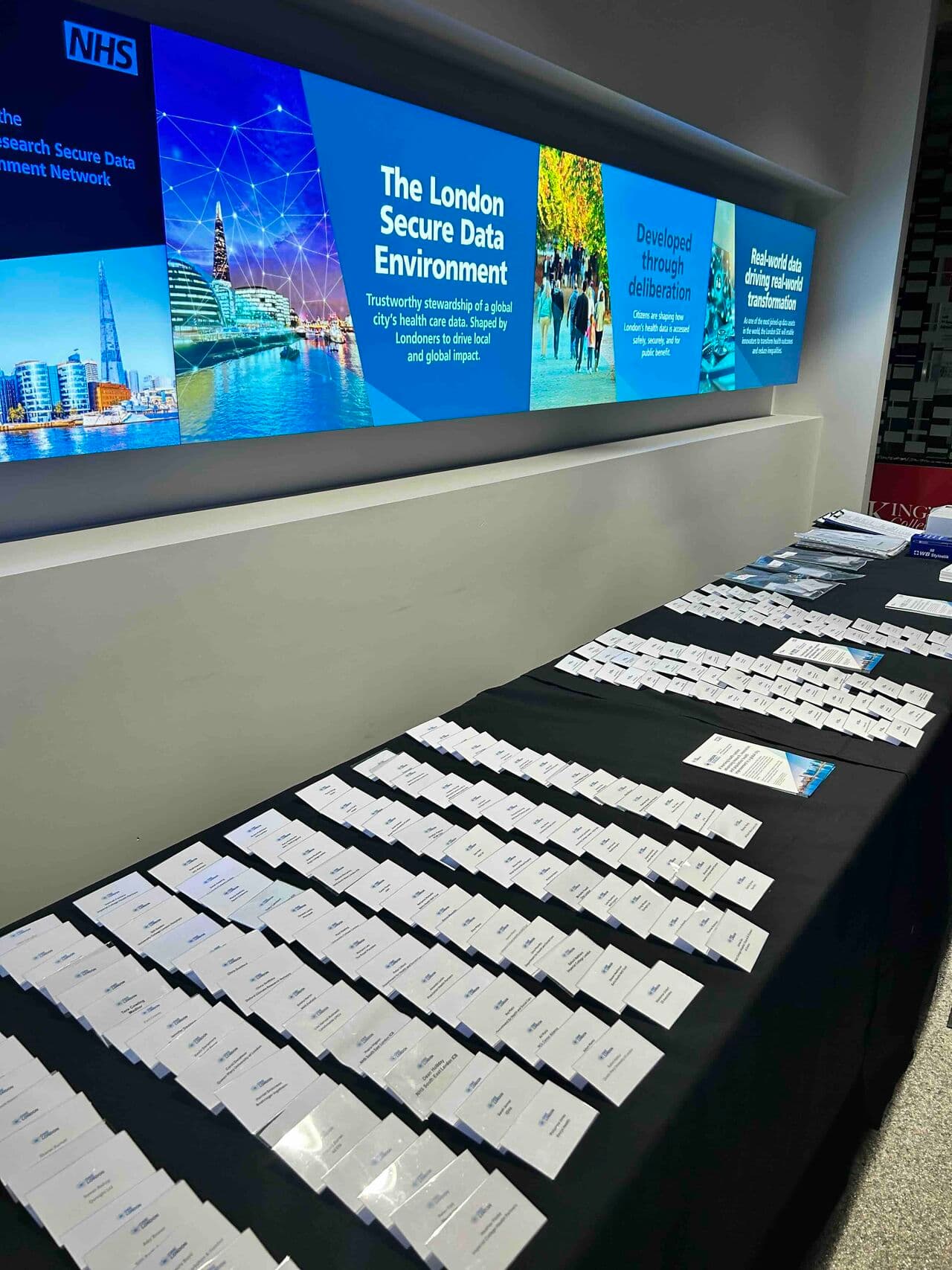 Health Data for London event