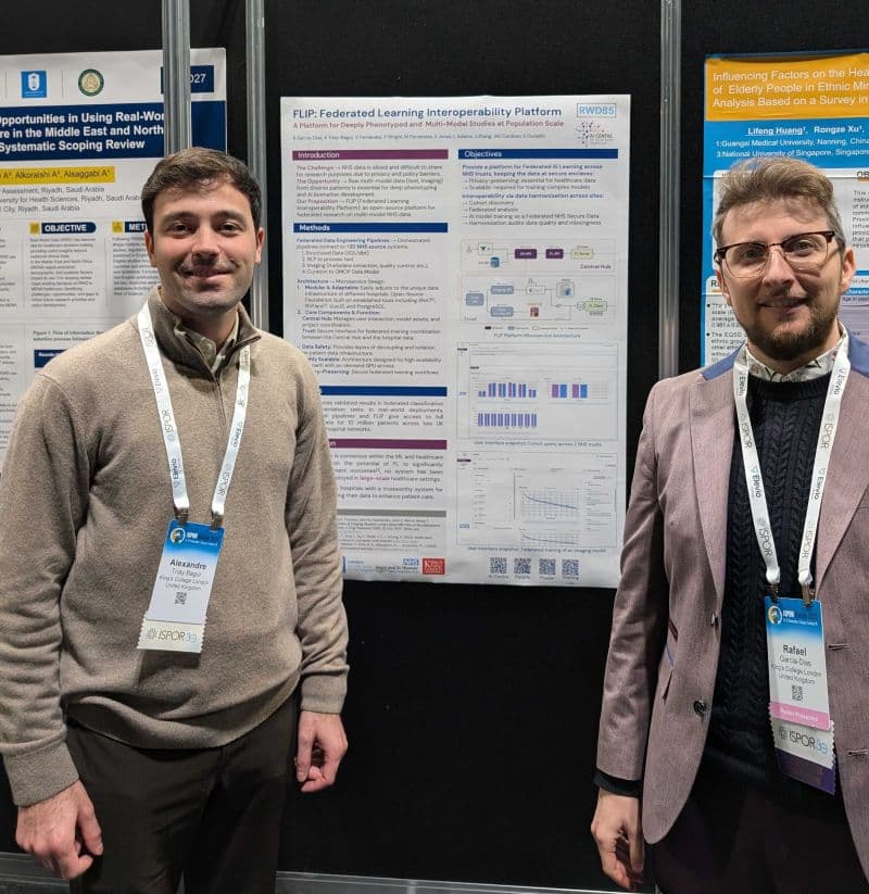 AI Centre Team Presents Advances in Federated Learning, Oncology Data Extraction, and Population Health at ISPOR Europe 2025