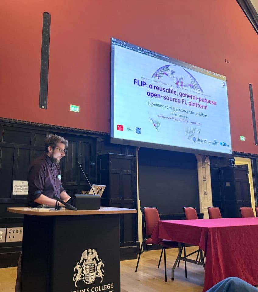 AI Centre Presents FLIP at Cambridge Federated AI Workshop 